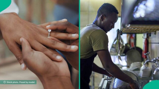 O homem cancela o casamento depois de ver o pai da noiva lavando pratos quando ele visitou para casa, as pessoas reagir

