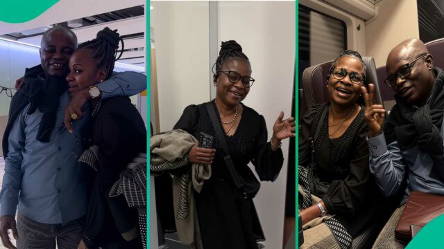 O homem nigeriano com 10 anos de visto de visto no Reino Unido finalmente se reúne com a esposa após 19 anos de vida

