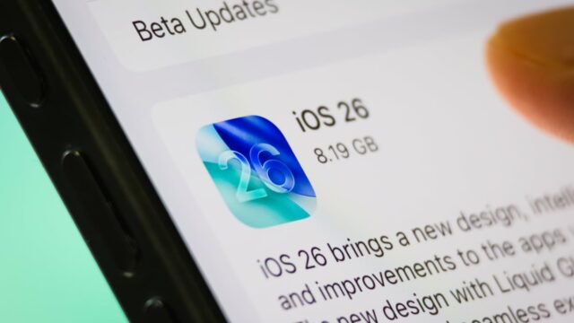 Captura de tela do iPhone mostrando o iOS 26