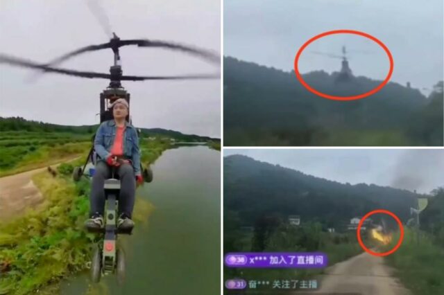 O influenciador morre depois que a aeronave cai, entra em chamas durante a transmissão ao vivo

