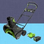 O inverno está chegando - prepare -se com US $ 200 em relação a este soprador de neve Greenworks