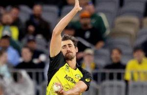 O jogador rápido australiano Mitchell Starc renuncia ao críquete global T20 O jogador rápido australiano Mitchell Starc renuncia ao críquete global T20