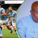O legislador nigeriano lamenta como Man City Demolish Man Utd 3-0