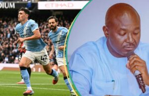 O legislador nigeriano lamenta como Man City Demolish Man Utd 3-0 O legislador nigeriano lamenta como Man City Demolish Man Utd 3-0