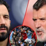 O Manchester United Legend e o Sky Sports Pundit Roy Keane na linha lateral antes da partida amigável internacional entre a Inglaterra e o Senegal no City Ground em 2025 em Nottingham, Inglaterra.