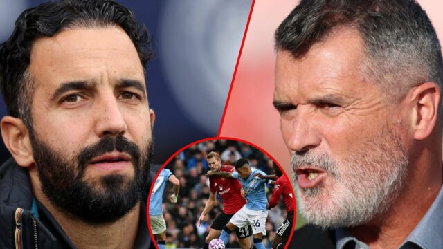 O Manchester United Legend e o Sky Sports Pundit Roy Keane na linha lateral antes da partida amigável internacional entre a Inglaterra e o Senegal no City Ground em 2025 em Nottingham, Inglaterra.