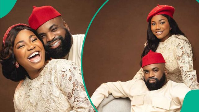 O marido de Mercy Chinwo compartilha uma escolha difícil que ela fez depois de atingir outro marco na carreira

