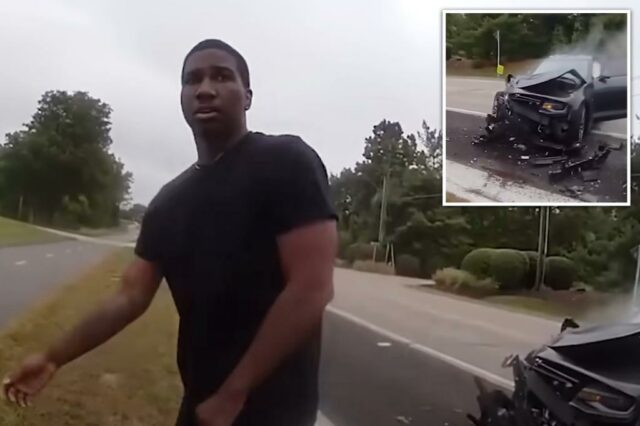 O motorista de Illinois 'Borded' propositadamente coloca o carro da polícia durante a parada de trânsito: 'eu odeio policiais'

