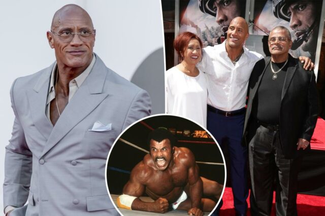 O pai de Dwayne Johnson 'cruzou a linha' antes da conversa final

