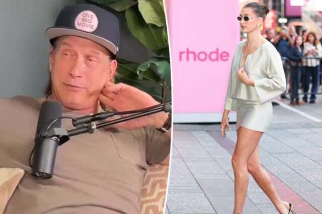 O pai de Hailey Bieber, Stephen Baldwin

