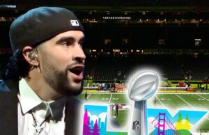 O pobre coelho vai liderar o programa de intervalo do Super Dish LX em Santa Clara Bad-Bunny-Getty-1