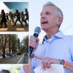 O prefeito de Portland, Keith Wilson, adverte a cidade para corrigir o problema dos sem -teto antes de Trump 'implantar escavadeiras'