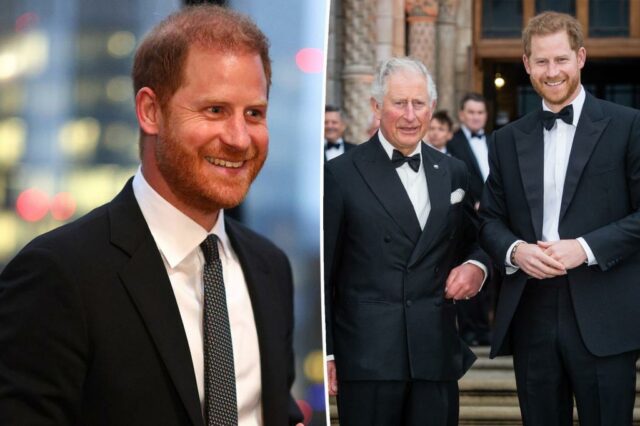 O príncipe Harry atualiza o pai rei Charles após a primeira reunião em mais de um ano

