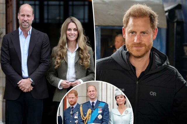 O príncipe Harry tem 'tensão em andamento' com 'profundamente ferido' príncipe William, Kate Middleton: Insiders

