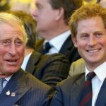 O príncipe Harry se reúne oficialmente com o padre Charles durante a visita do Reino Unido