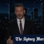 O programa de TV de Jimmy Kimmel foi puxado após os comentários de Charlie Kirk
