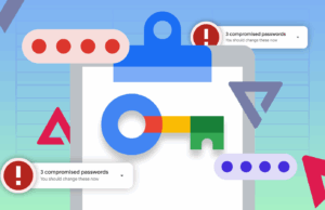 O que o aplicativo do supervisor de senha do Google implica para indivíduos cromados Uma imagem do logotipo do Google Chrome com uma carranca.