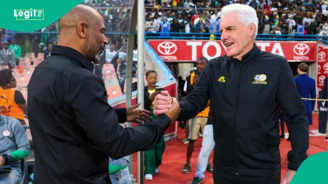 O que o técnico da África do Sul Hugo Broos disse sobre as táticas de Eric Chelle, o objetivo de Calvin Bassey


