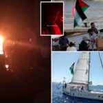 O rádio de flotilla de Greta Thunberg hackeado para explodir a música abba em jab nas raízes suecas do ativista