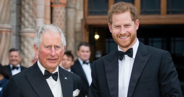 GetTyimages-1140417425 dentro do príncipe Harry e rei Charles Reunion