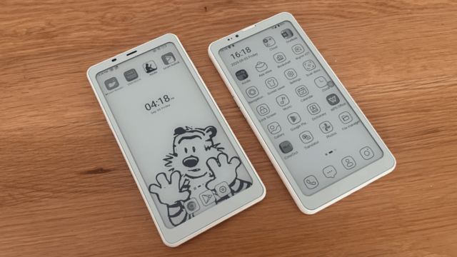 O seguinte leitor eletrônico Boox Palma também pode ser um O seguinte leitor eletrônico Boox Palma também pode ser um telefone