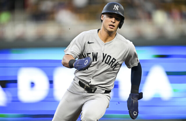 O supervisor dos Yankees envia uma mensagem de Anthony Volpe com o trabalho inicial em questão 

