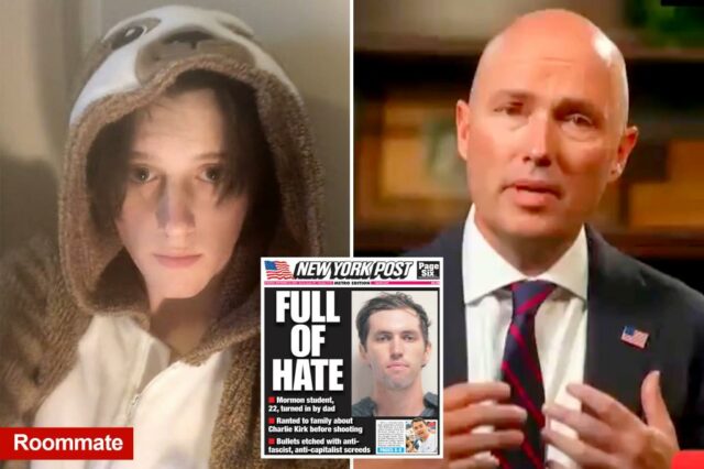 O suspeito de Charlie Kirk, Tyler Robinson, não cooperando com policiais, diz Utah Gov - enquanto confirma o relacionamento do suposto atirador com o companheiro de quarto Trans

