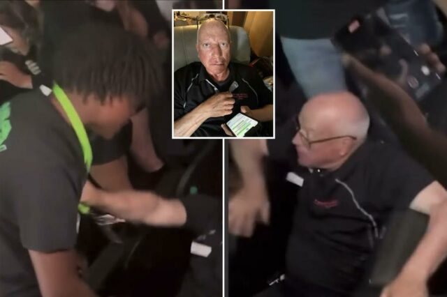 O trabalhador idoso de Kansas City, 66 anos, atacado implacavelmente por adolescente que foi convidado a trocar de lugar durante o concerto da NBA Youngboy: 'Ele estava tão enfurecido'

