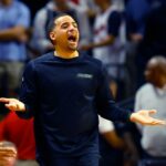 O treinador de basquete de Wagner, Donald Copeland