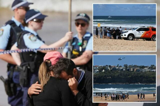 O tubarão mata o banheiro em ataque em Sydney Beach, dizem as autoridades

