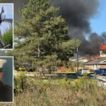 O veterano da guerra do Iraque, Thomas Sanford, como atirador que atacou a igreja SUD de Grand Blanc, matando 2 e incendiando -a em chamas