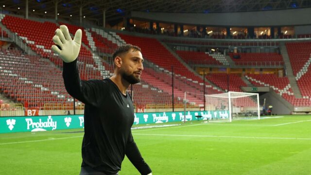 O zelador da cidade masculina Donnarumma está pronto para a dificuldade da melhor organização do Globe 

