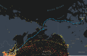 Objetivo de resgate em andamento para caminhões presos no notório Curso do Mar do Ártico Objetivo de resgate em andamento para caminhões presos no notório Curso do Mar do Ártico