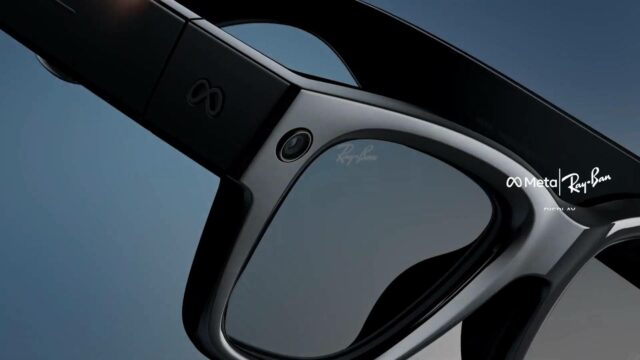 META RAY-BAN GLITES INTECLARES DE BLACK