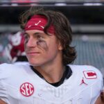 Oklahoma Sooners quarterback John Mateer