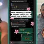 "Onde está o sorriso, você me prometeu Ayomi?" A namorada do falecido filho de Peju Ogunmola lamenta -o, compartilha o bate -papo