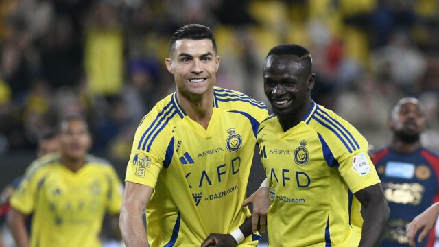 Organização Pro Saudita: Ronaldo, cabelo no alvo como derrota Al Nassr Al Ittihad 2-0 

