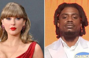 Os Swifties comemoram o jogador do Texans obtendo corte em conformidade com o debate Como Nick Sirianni reagiu a CJ Gardner Johsons Taylor Swift Sweetshirt