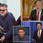 Os anfitriões noturnos defendem Jimmy Kimmel nos primeiros shows desde a suspensão da ABC