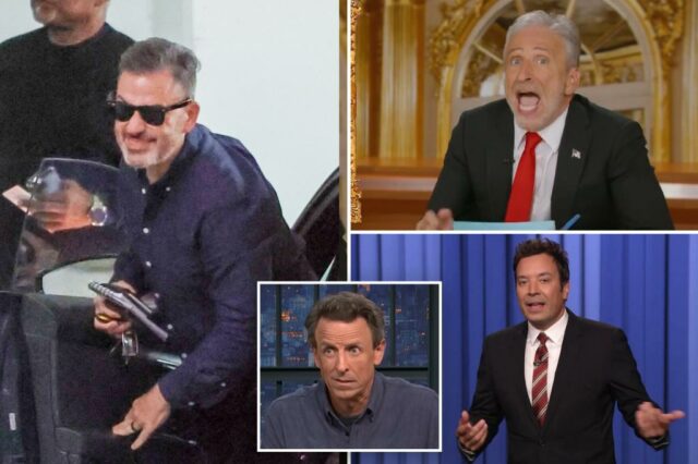 Os anfitriões noturnos defendem Jimmy Kimmel nos primeiros shows desde a suspensão da ABC

