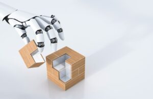 Os cientistas anteriores do OpenAi e DeepMind aumentam de US $ 300 milhões para automatizar a pesquisa científica 3D Rendering, robot hand assembling cube