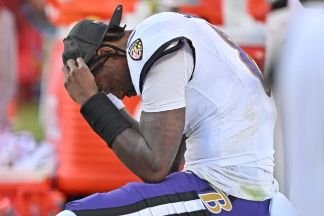 Baltimore Ravens QB Lamar Jackson