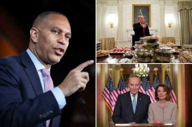 Os democratas acusados ​​de hipocrisia sobre 'reféns', 'retórica de resgate' em brigas de desligamento passado

