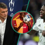 Os fãs criticaram Victor Osimhen por classificar Vinicius Jr sobre Paolo Maldini no ranking cego da Liga dos Campeões