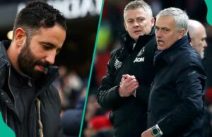 Os fãs do Manchester United querem que Ole Gunnar Solskjaer substitua Ruben Amorim após a perda de derby Os fãs do Manchester United querem que Ole Gunnar Solskjaer substitua Ruben Amorim após a perda de derby