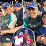 Os fãs dos Mariners elogiaram por doar Ball Home Run de Cal Raleigh para a criança - semanas após a indignação viral de Phillies: 'Sempre seja gentil'