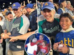 Os fãs dos Mariners elogiaram por doar Ball Home Run de Cal Raleigh para a criança – semanas após a indignação viral de Phillies: ‘Sempre seja gentil’ Os fãs dos Mariners elogiaram por doar Ball Home Run de Cal Raleigh para a criança - semanas após a indignação viral de Phillies: 'Sempre seja gentil'