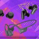 fones de ouvido pretos de Bose QC