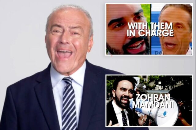 Os nova -iorquinos 'não são seguros' com uma prefeitura de Zohran Mamdani ou Andrew Curomo, diz Curtis Sliwa

