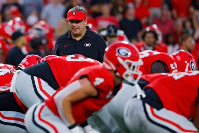 Georgia Bulldogs HC Kirby Smart